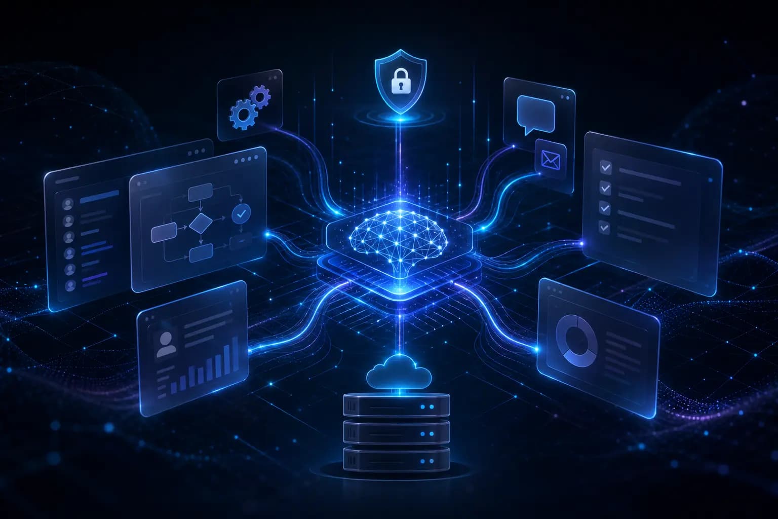 Visualisierung: digitale Transformation und KI für KMU